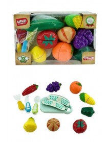 22 PCS GRAPE CUT FRUIT & VEGETABLES