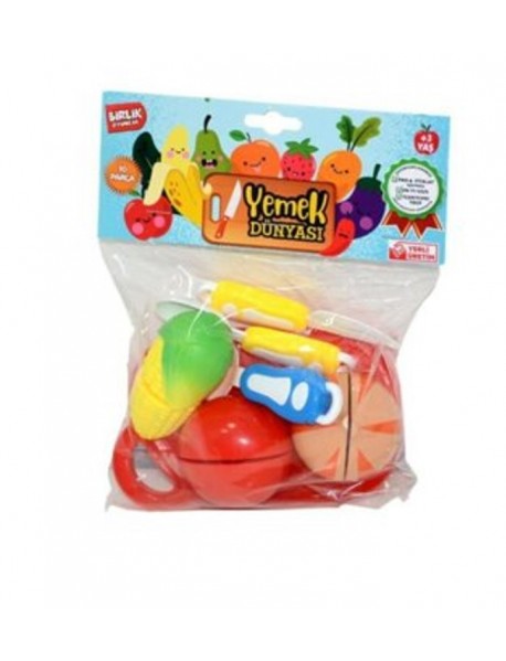 10 PIECES FRUIT CUTABLE FOOD WORLD