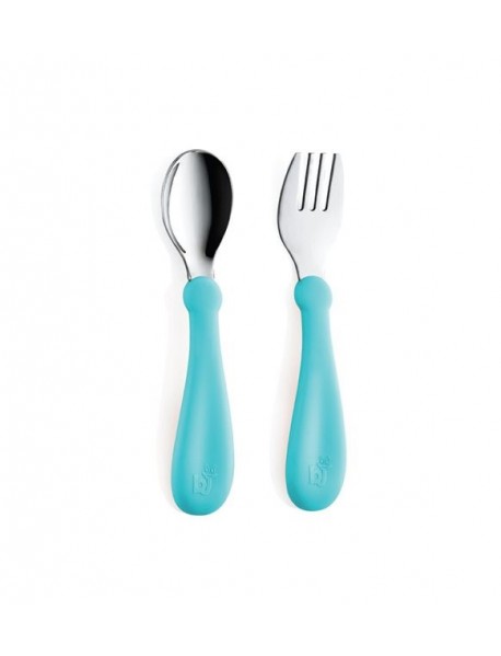 Stainless Metal Fork and Spoon SetPaslanmaz