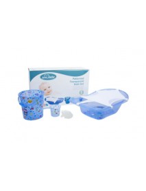 Baby Bath Set (5 Pcs.) Transparent And Patterned