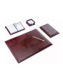 Brons 5 pcs Desktop Set Brown