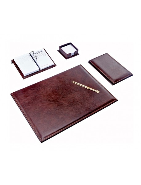 Brons 5 pcs Desktop Set Brown