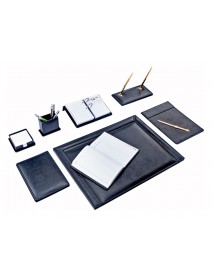 Brons 9 pcs Framed Desktop Set Black