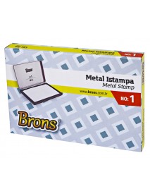 Brons Metal Stamp No:1