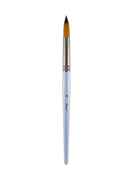 Brons Watercolor & Acrylic Long Handle Professional Art Brush No:18