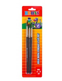 Brons Watercolor Brush Blister Set No:6-8-10