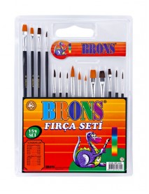 Brons Brush Set by 15