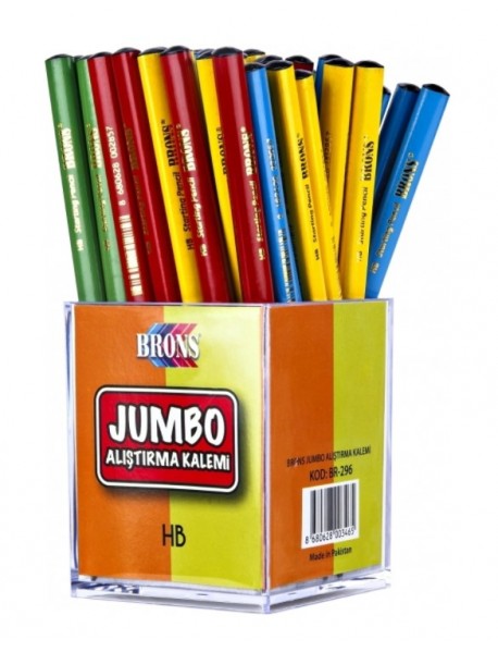 Brons Exercise Pencil Set by 48 Jumbo