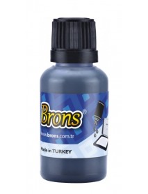 Brons Stamp Ink 30cc Blue