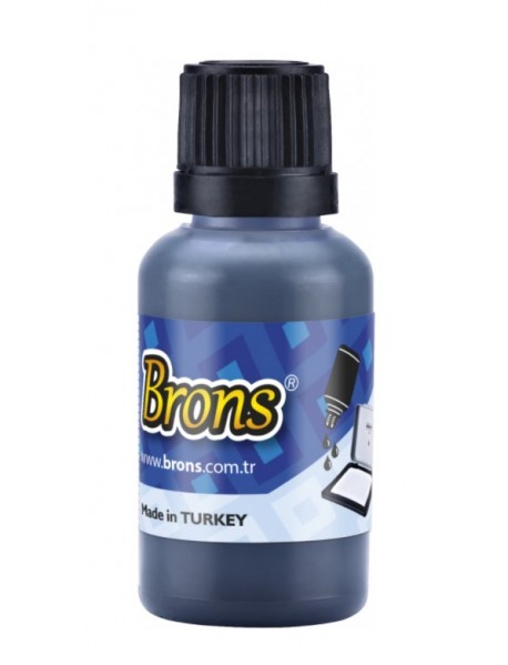 Brons Stamp Ink 30cc Blue