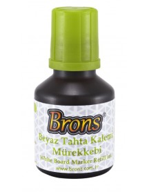 Brons White Board Marker Ink 30cc Light Green