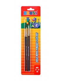 Brons Watercolor Brush Blister Set No:2-6-10