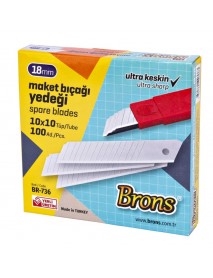 Brons Utility Knife Blade Wide 10pcs