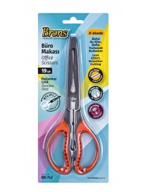 Brons X Balde Sheathed Scissors Blister Pack 19cm