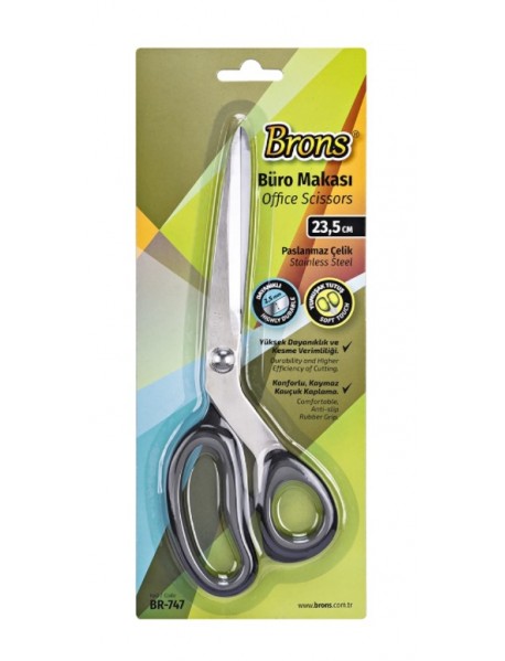 Brons Industrial Scissors Blister Pack 23,5cm