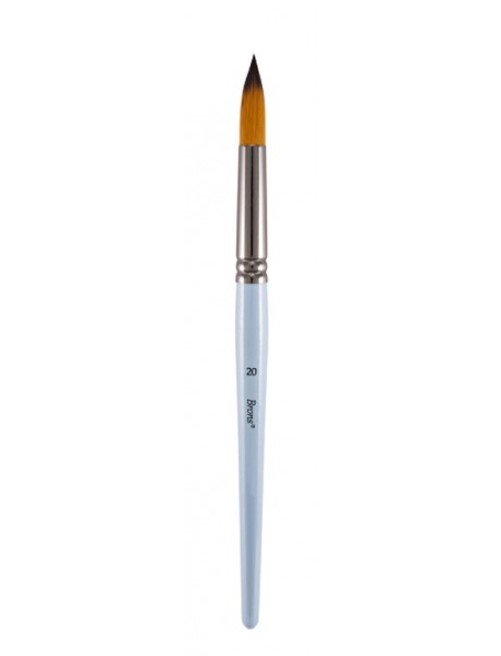 Brons Watercolor & Acrylic Professional Art Brush No:20