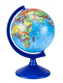 Brons Political Earth Globe 20cm Diameter