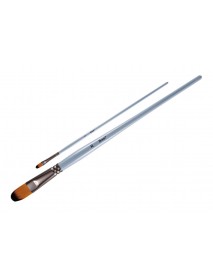 Brons Oil & Acrylic Filbert Hair Long Handle Professional Art Brush No:2