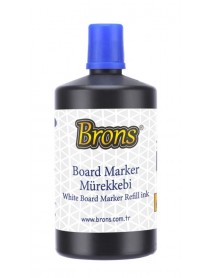 Brons White Board Marker Ink 250cc Blue