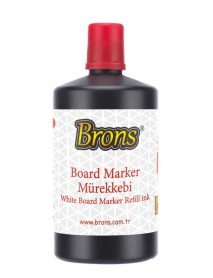 Brons White Board Marker Ink 250cc Red