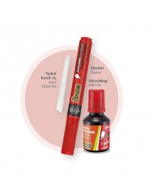 HIGHLIGHTER & INK SET RED