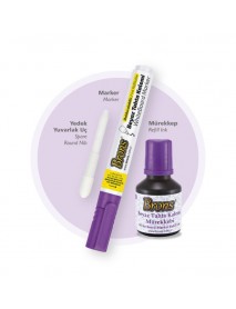 WHITE BOARD MARKER & INK SET PURPLE