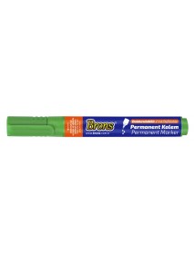 Brons Permanent Refillable Marker Chisel Nib Blister Set 4 Colors