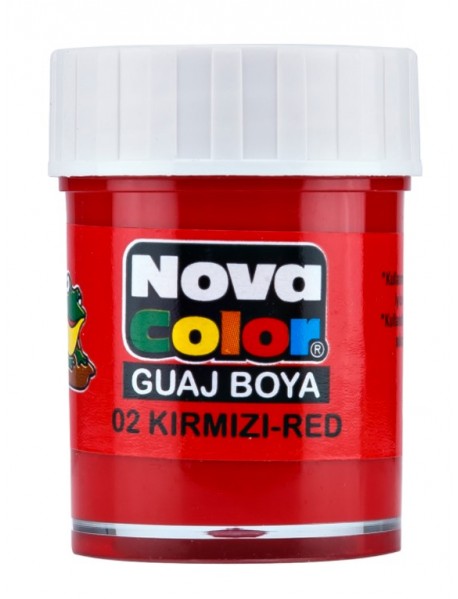 Nova Color Gouache Paint 25ml Red