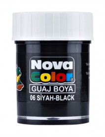 Nova Color Gouache Paint 25ml Black