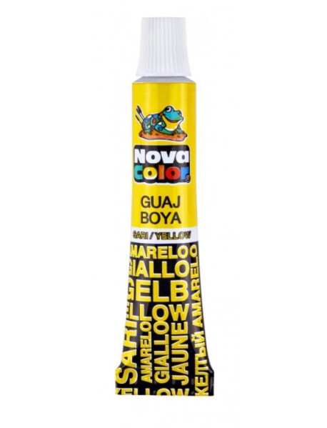 Nova Color Gouache Paint Aluminum Tube 7ml Yellow