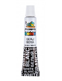 Nova Color Gouache Paint Aluminum Tube 7ml White