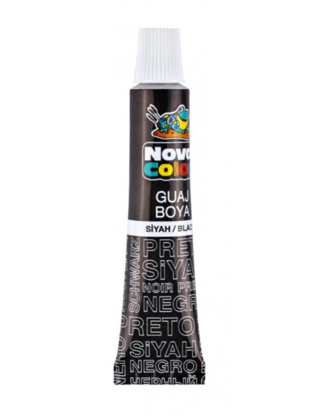 Nova Color Gouache Paint Aluminum Tube 7ml Black