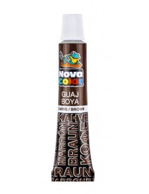 Nova Color Gouache Paint Aluminum Tube 7ml Brown