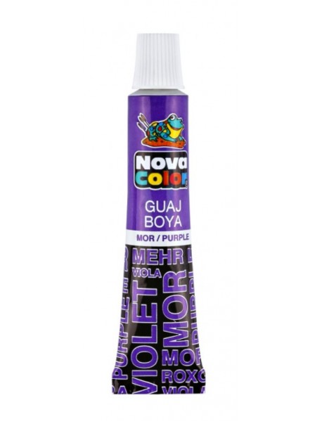 Nova Color Gouache Paint Aluminum Tube 7ml Purple