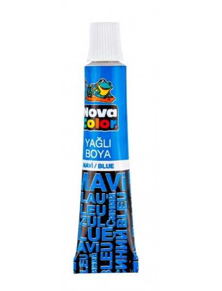 Nova Color Oil Paint Aluminum Tube 7ml Blue