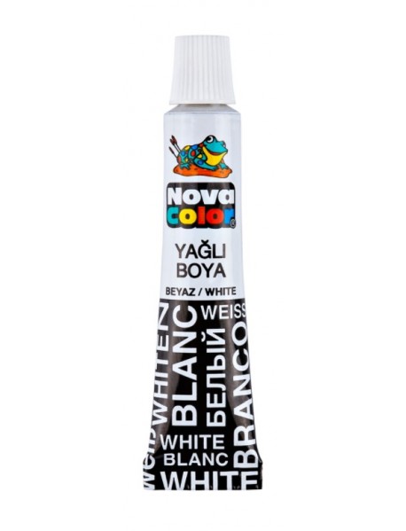 Nova Color Oil Paint Aluminum Tube 7ml White