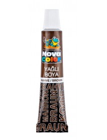 Nova Color Oil Paint Aluminum Tube 7ml Brown