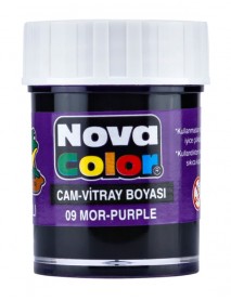 Nova Color Glass Paint 25ml Purple 