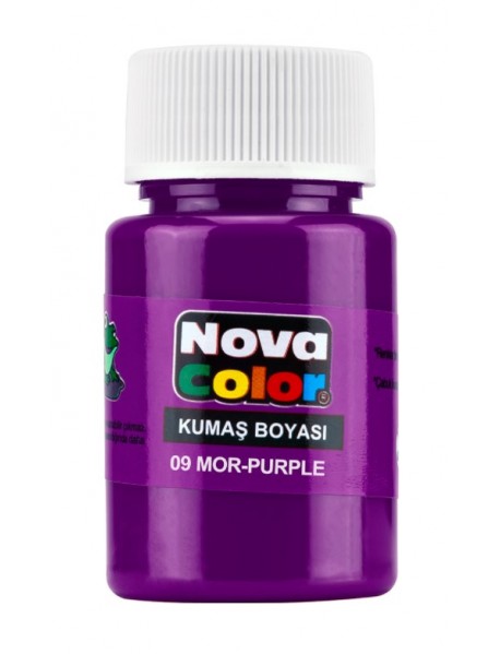 Nova Color Fabric/Textile Paint 30ml Purple