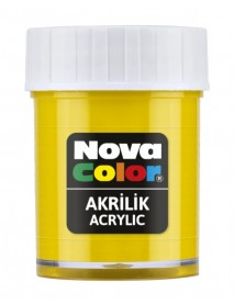 Nova Color Acrylic Paint 30ml Yellow