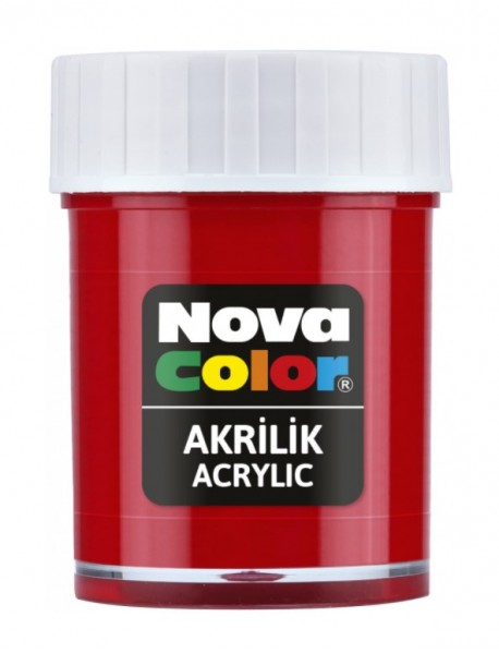 Nova Color Acrylic Paint 30ml Red