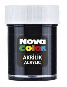 Nova Color Acrylic Paint 30ml Black