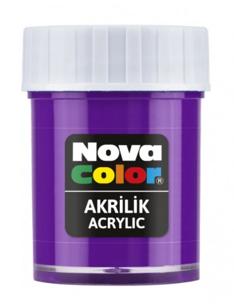 Nova Color Acrylic Paint 30ml Purple