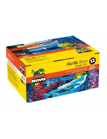 Nova Color Acrylic Paint 30ml 12 Colors