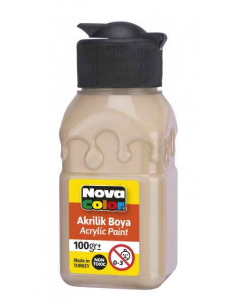 Nova Color Acrylic Paint Soft Patterned Bottle 100g Skin