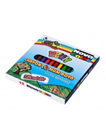 Nova Color Crayon 12 Colors Long