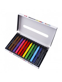 Nova Color Crayon 12 Colors Jumbo Triangle