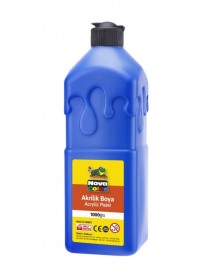 Nova Color Acrylic Paint Patterned Bottle 1000g Blue