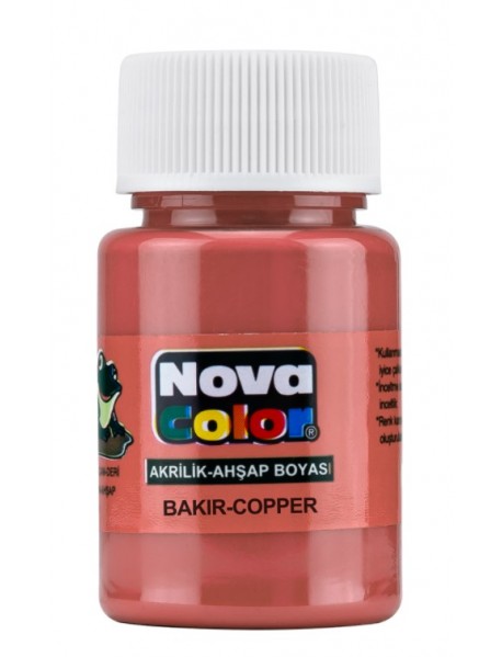 Nova Color Acrylic Paint 30ml Copper