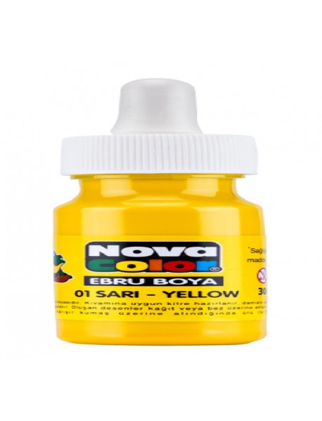 Nova Color Marbling Paint 30ml Yellow